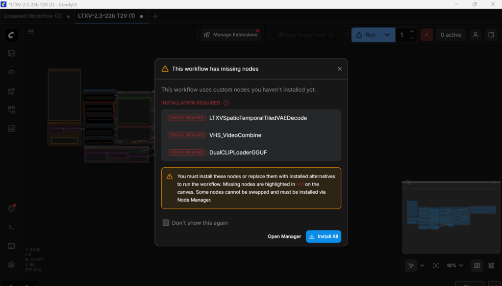 Add ComfyUI Missing Nodes Download